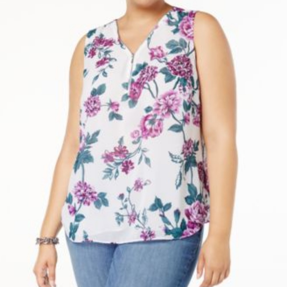 Floral Tank Top